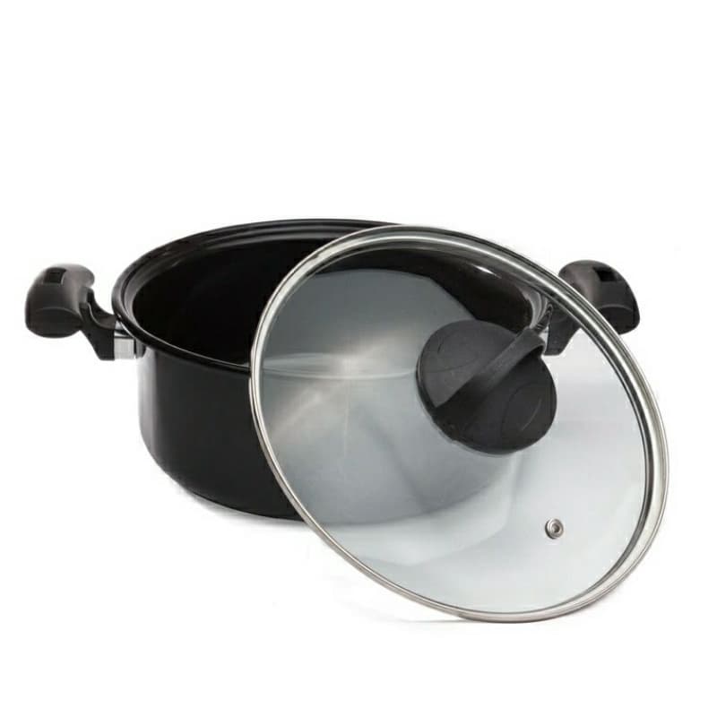 Caçarola Esmaltada Ferro Indução Cooktop 18 cm