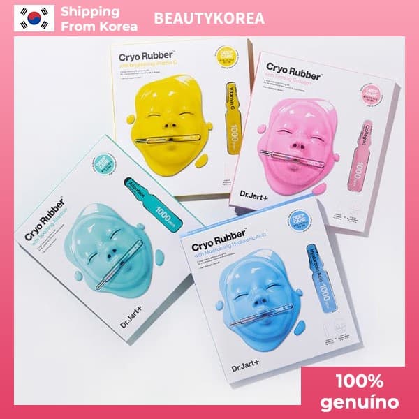 Dr.Jart+ Cryo Rubber Mask Borracha Dr.Jart + Cryo Com Máscara 4 Tipos