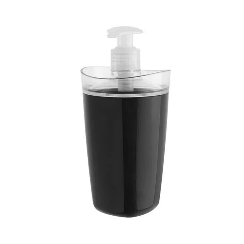 Porta Sabonete Líquido Preto Acrílico Dispenser Sabonete Ou