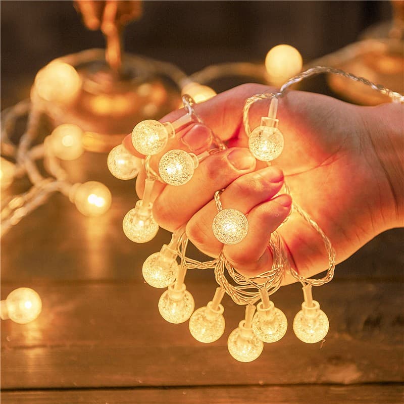 Cordão De Luzes led Indicada À Prova D'água Para Festas/Natal/Casamentos/Decorações De 1m/2m/5m/10m