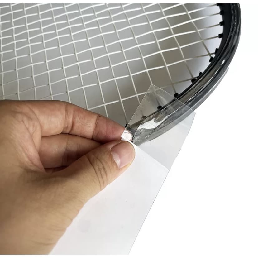 Fita protetora para cabeça de raquete na cor transparente - 40cm