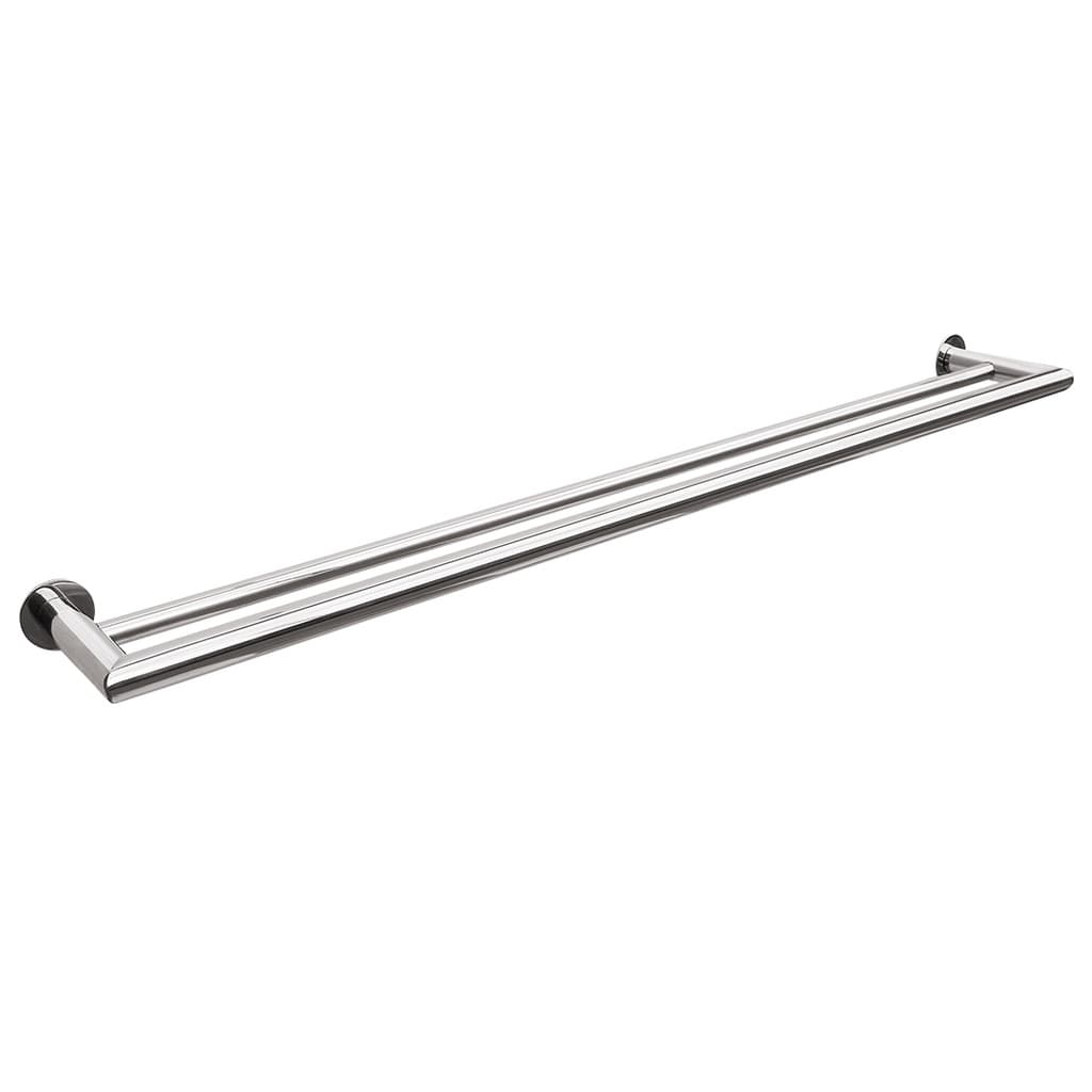 Toalheiro Duplo 80 Cm Inox - Kromus ME0212-80