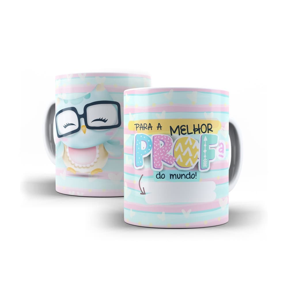 Caneca Personalizada Para a Melhor Professora do Mundo