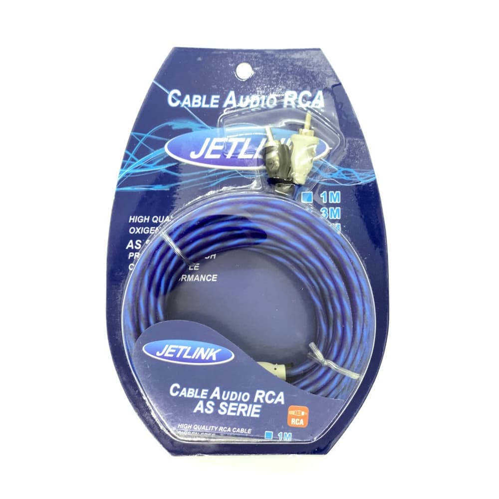 Cabo Rca 5mts Audium Blister