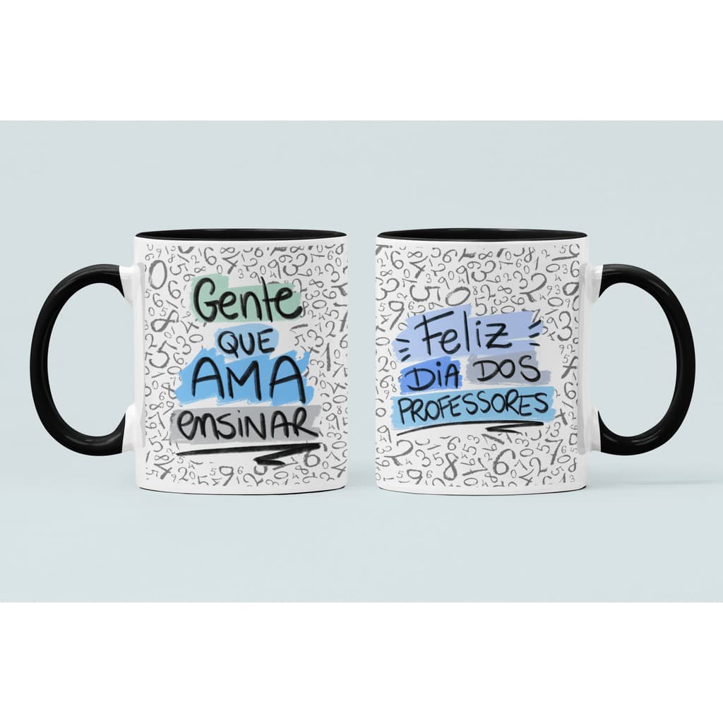 Caneca de Porcelana Personalizada PROFESSORES