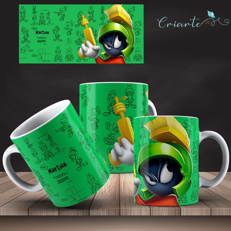 Caneca Porcelana Coleção Looney Tunes #08