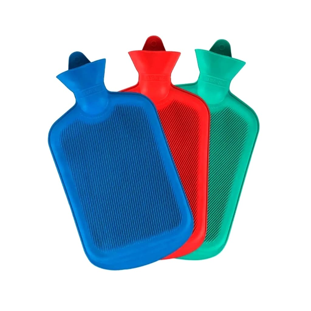 Bolsa Térmica para compressa de Agua Quente ou Fria 2L em borracha relaxamento muscular ou dores e para aquecer os pés