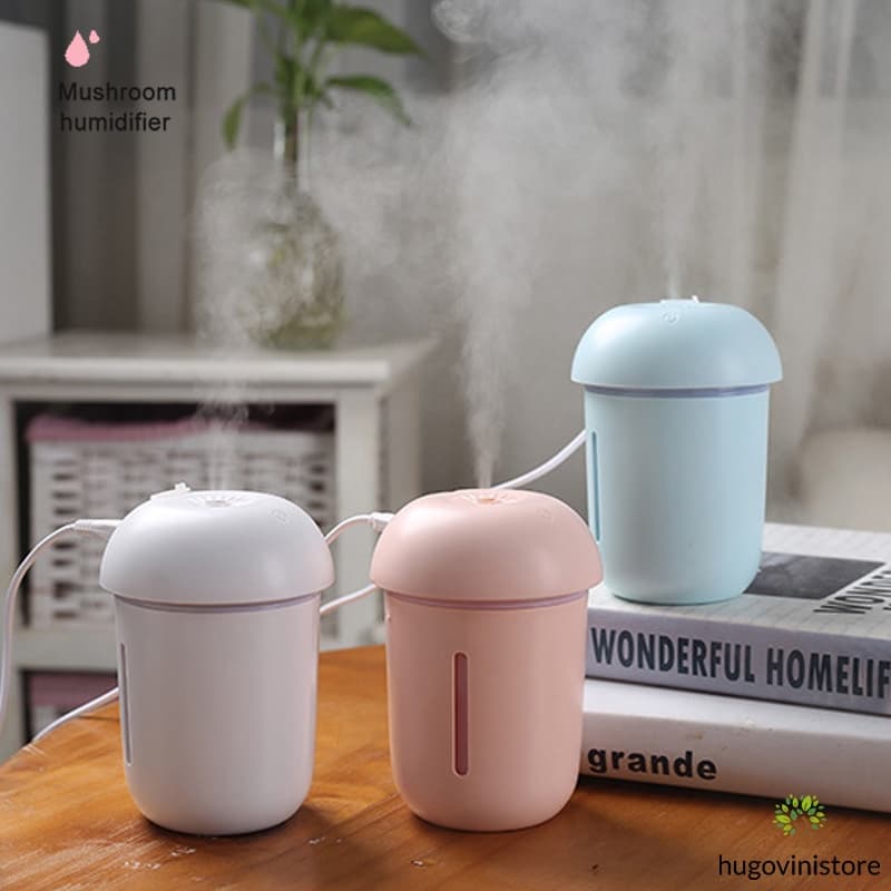 umidificador Aromatizador De Ambientes portátil Purificador Luminária USB Mini Ventilado casa-Envio Imediato X1