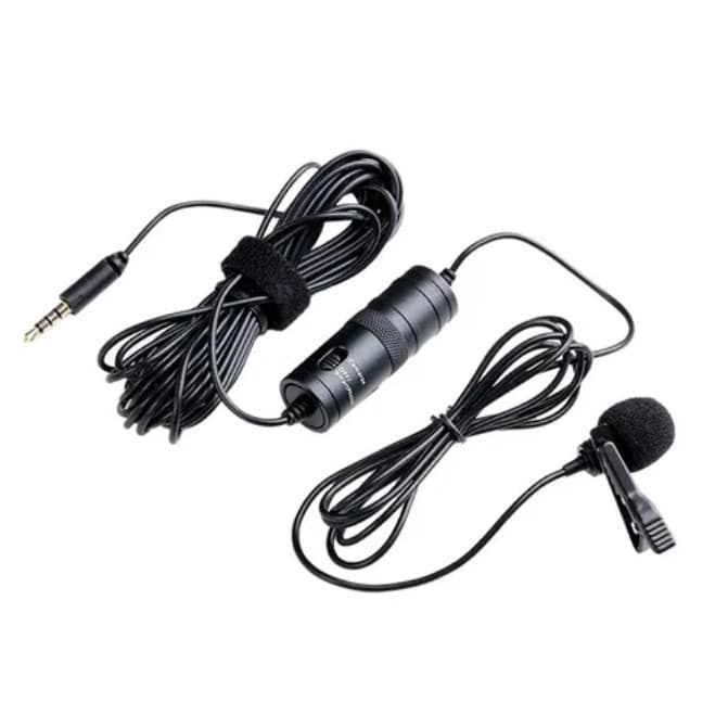Microfone de Lapela Condensador Omnidirecional KNUP KP-920