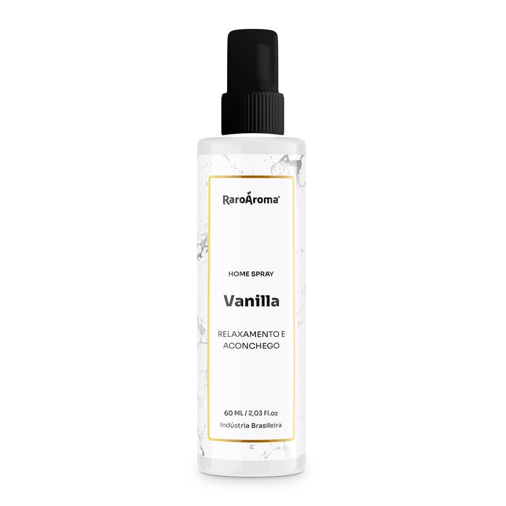 Home Spray Vanilla 60ml Aromatizador de Ambiente | Raro Aroma