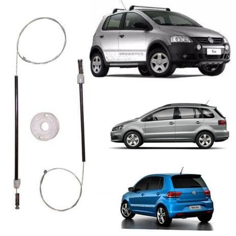 Kit Reparo Máquina de Vidro Elétrico Fox CrossFox SpaceFox Traseiro