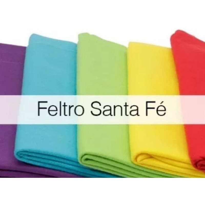 Feltro Santa Fé 50x70cm Cores Variadas
