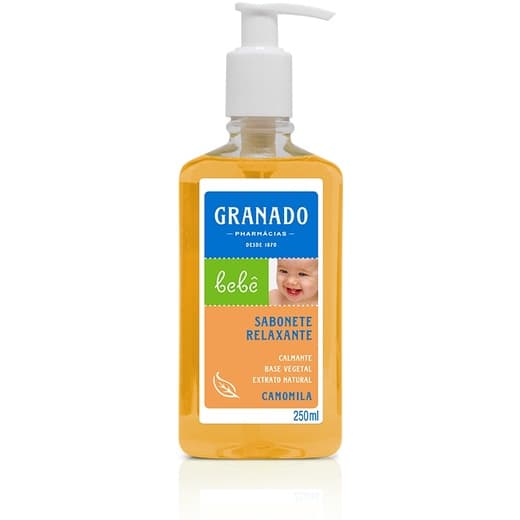 Sabonete Líquido  Glicerina * CAMOMILA * GRANADO Bebê 250 ml