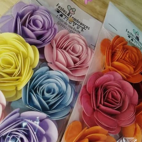 Kit Flor de papel (6 unidades)