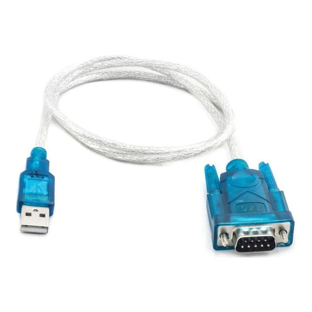 CABO SERIAL MACHO RS232 USB ADAPTADOR FÊMEA DB9 RECOVERY = 1 CONVERSOR USB SERIAL DB9 MACHO + 1 EMENDA SERIAL DB9 FEMEA / FEMEA