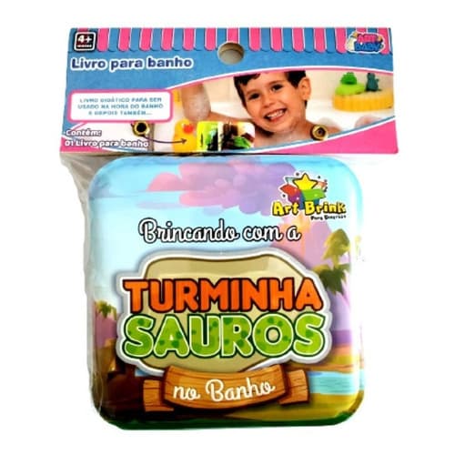 Livro Para Banho Livrinho Educativo Macio Para Bebe Feliz
