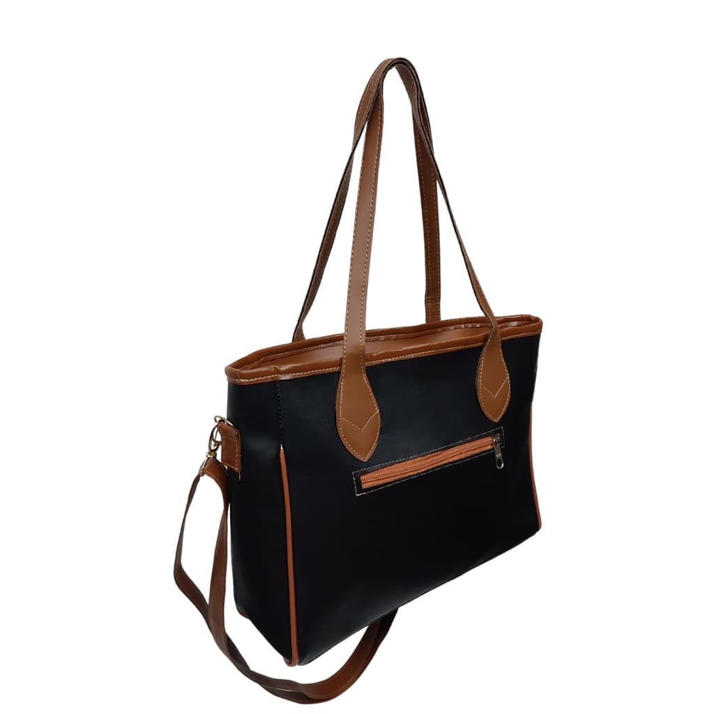 Bolsa transversal e de ombro preta, caramelo, bege - bolsa de couro barato, bolsa em promoção - Santana Bolsas