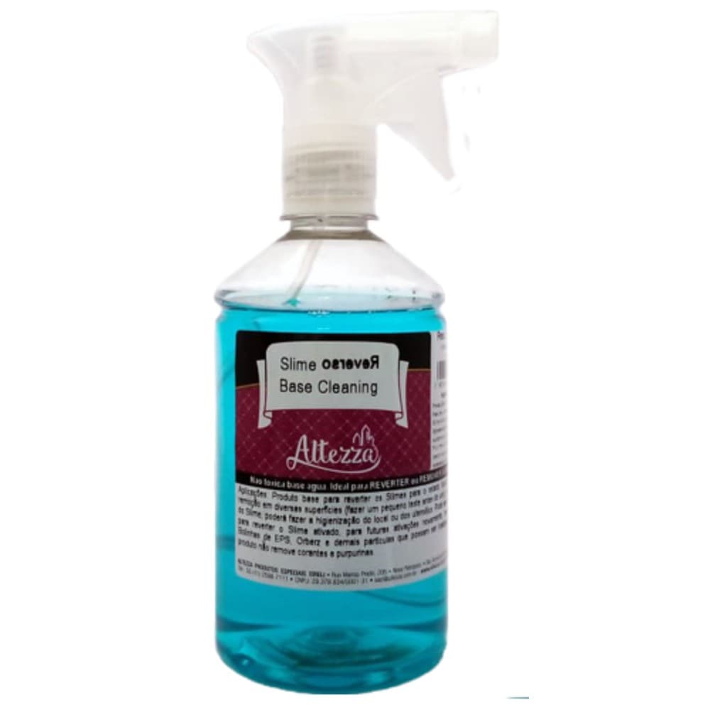 Desativador Slime 500g com Borrifador - Reverta sua slime - Recicle