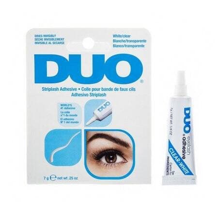 Cola De Cílios Postiços Eye Branco Transparent A Prova Dágua