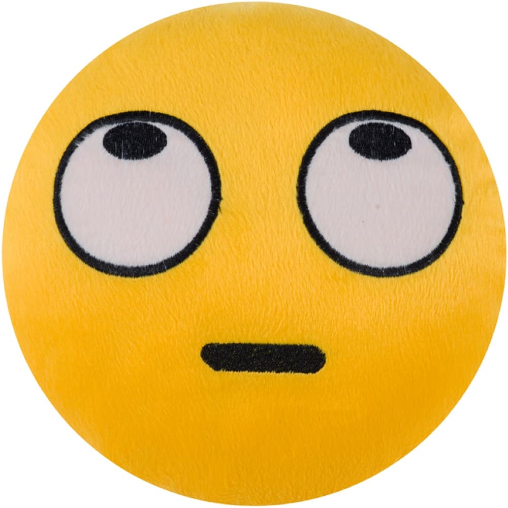 Almofada Emoji Pelúcia 28cm olhando pra cima
