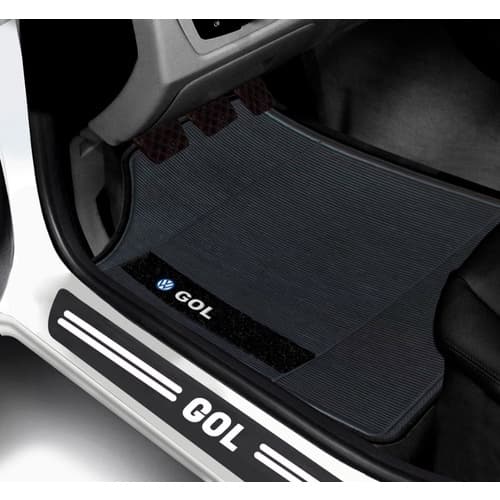 Kit Tapete E Soleira De Porta Vw Gol