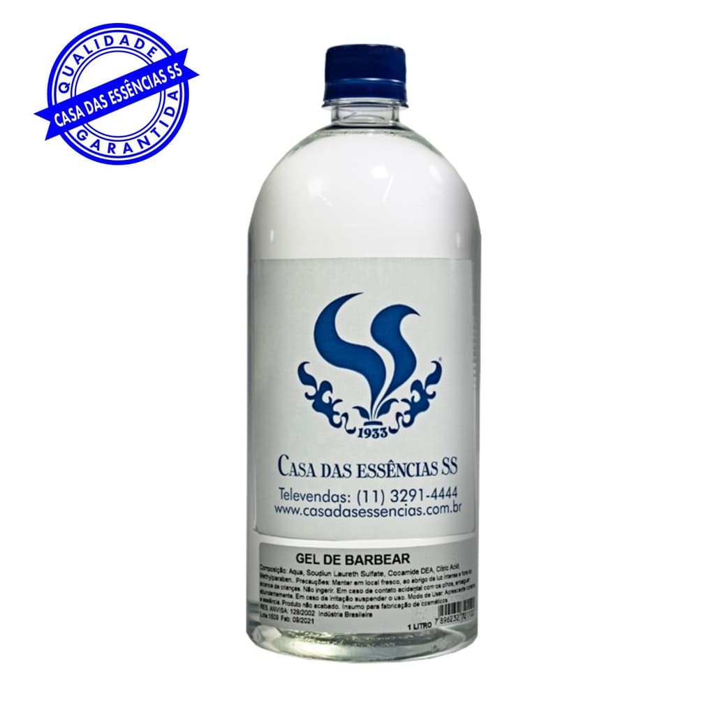 Base Gel de Barbear 1 Litro
