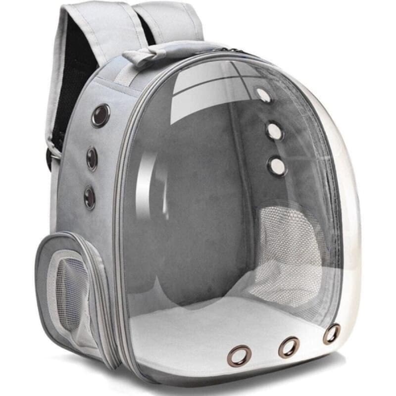 Mochila Pet Visão Panorâmica Astronauta Cachorro Gato Bolsa
