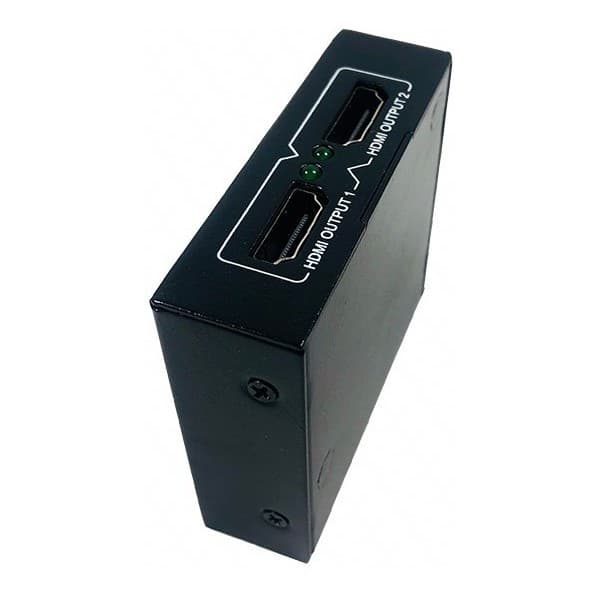 Splitter Divisor Hdmi 1 X 2 Saídas Full-hd 1920 X 1200 Novo = 1 ENTRADA HDMI FEMEA X 2 SAIDAS HDMI FEMEA = DUPLICADOR = DERIVADOR = IMAGENS IGUAIS = FULL HD 1080P