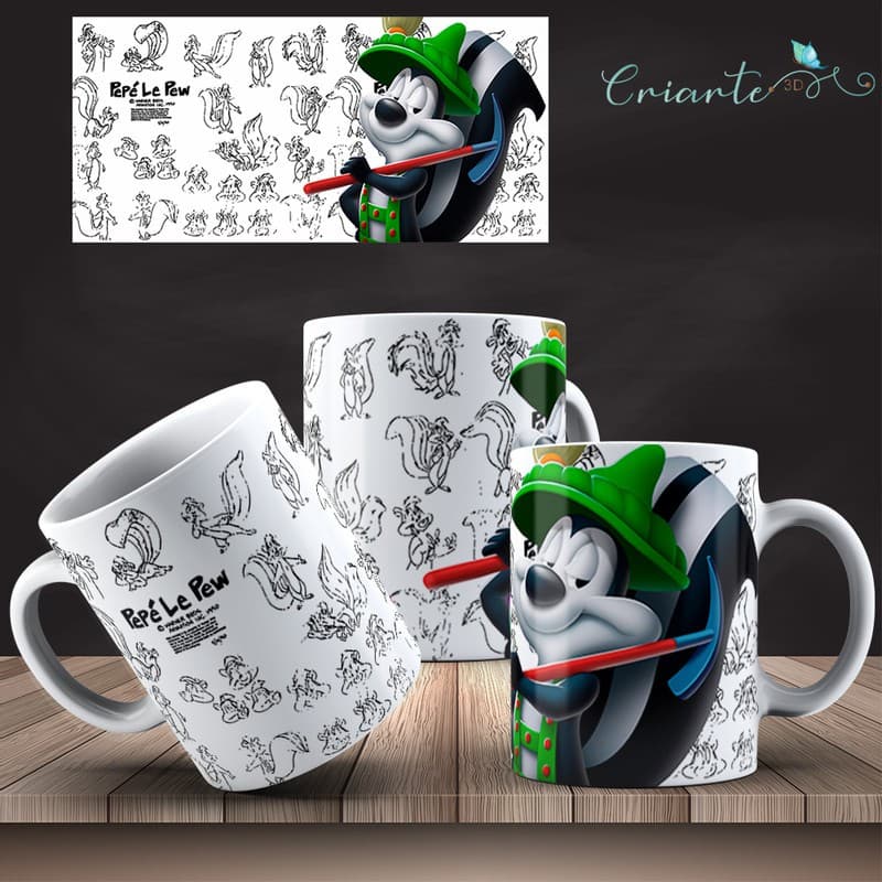 Caneca Porcelana Coleção Looney Tunes #24