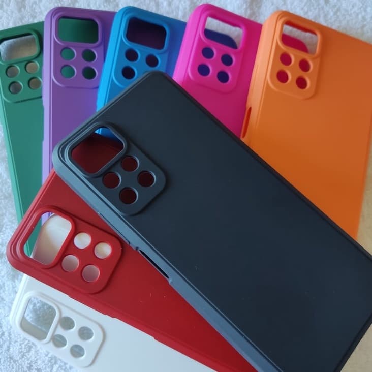Capa Xiaomi Poco M4 Pro 5G - Capinha Xiaomi Poco M4 5G Pro Em Silicone Com Proteção Da Câmera