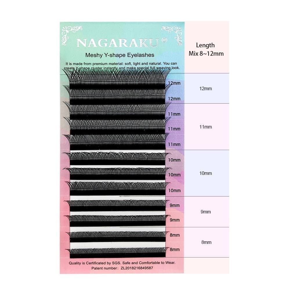 Oferta !! Cílios Y nagaraku mix Ou Única Espessura Nume 0,07 Volume Brasileiro