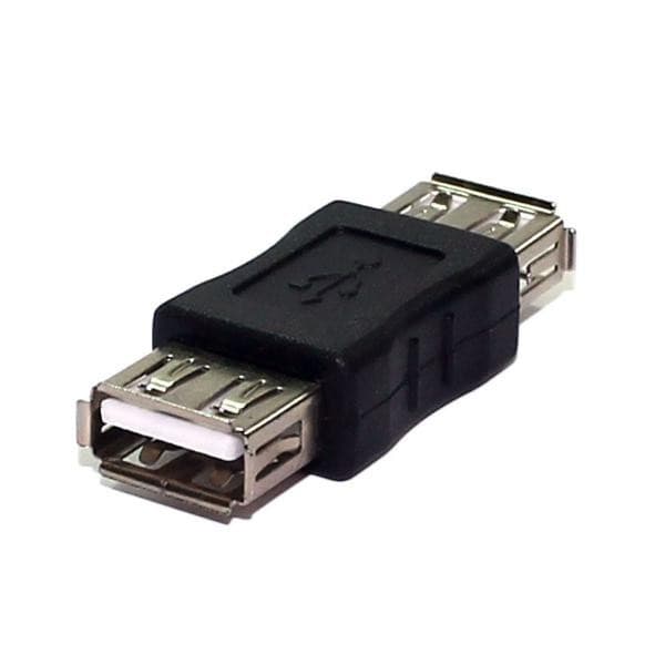 CONECTOR ADAPTADOR USB FÊMEA X FÊMEA EMENDA JUNÇÃO PARA CABO
