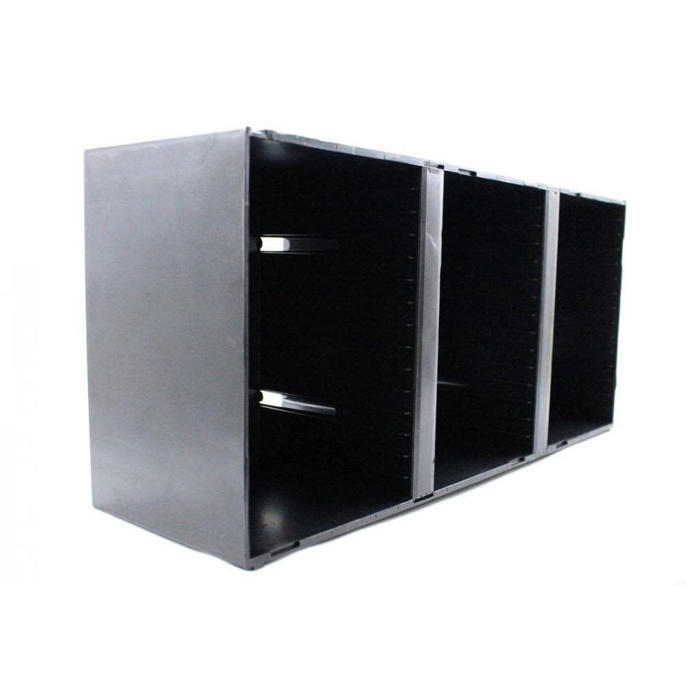 Kit 2 unidades Porta CD Modular Organizer Newness p/45 Mídias CD