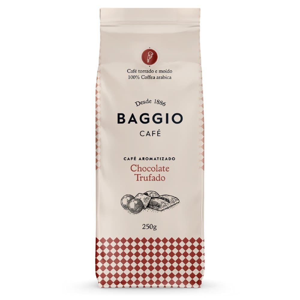 Cafe Em Po Baggio - 1 Pacote - 250g - Chocolate Trufado