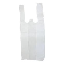200 Sacolas Plástica Branca Virgem 42X54