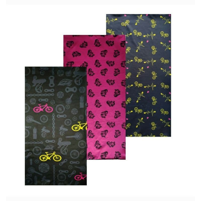 Bandana ciclismo e ciclista para proteção bike