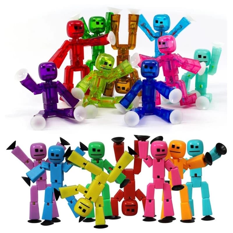 StikBot Brinquedo / Bonecos De Animação Com Otário / Filme De Animação StikBot