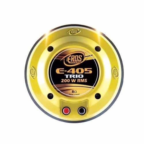Driver Eros E405 TRIO Fenólico - 200W RMS - 2 polegadas 8 Ohms