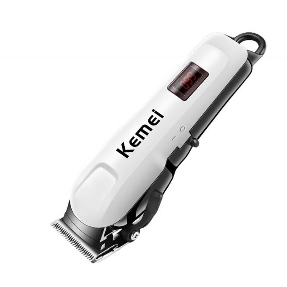 Maquina De Cortar Cabelo Profissional Kemei Km Pg809a Sem Fio Bivolt