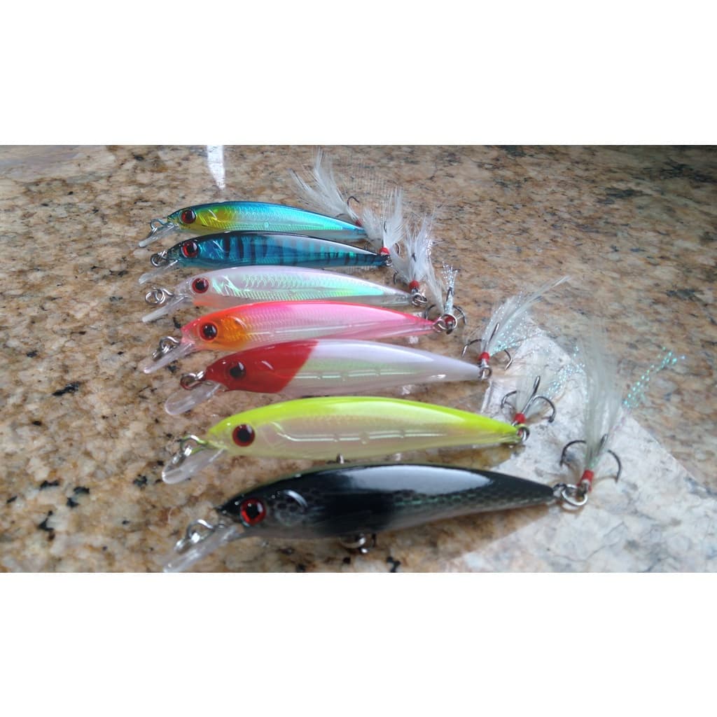 Isca Artificial Meia Água 3D, Traíra, Corvina,Tucunarés ,Traíras,...(rpmc3)