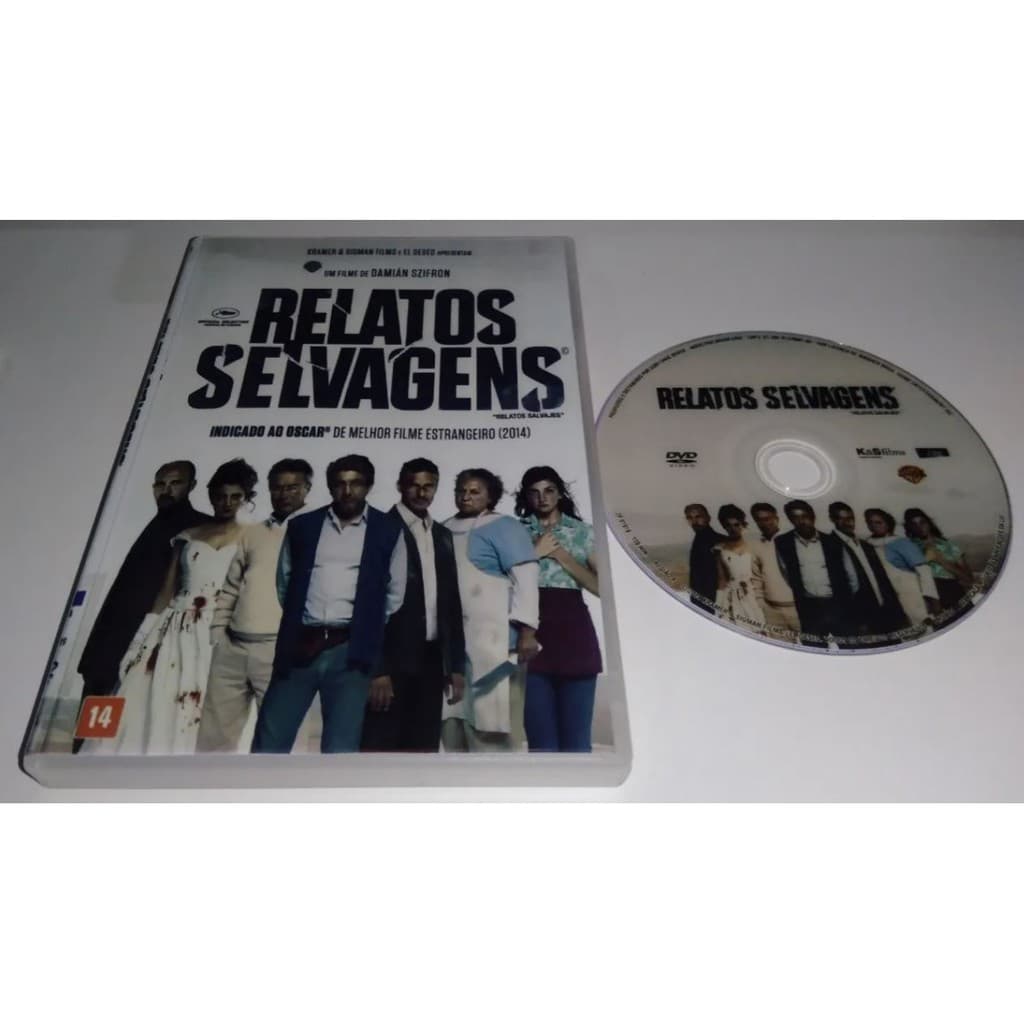 Dvd Relatos Selvagens - 2014 - Damián Szifron - Ricardo Darin