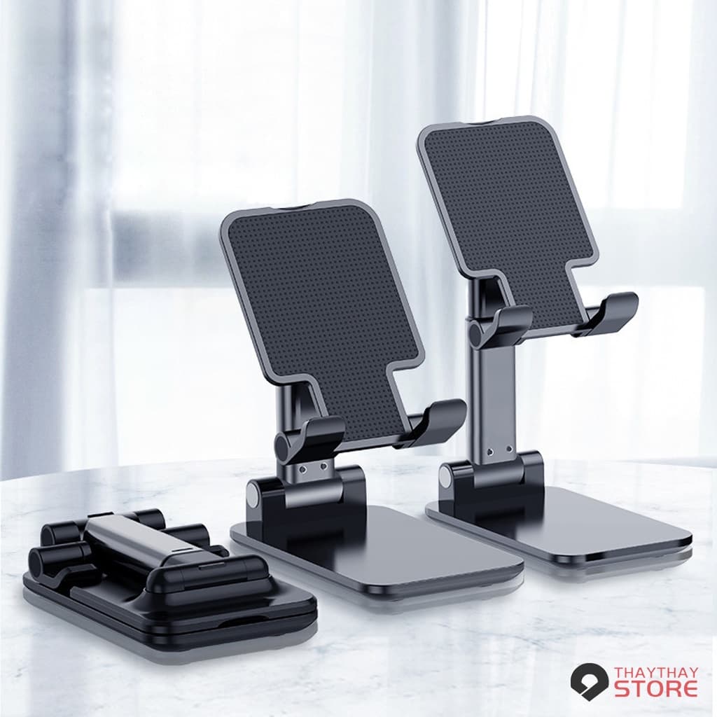 Suporte Universal  Para Celular Tablet Dobrável Ajustável de Apoio Mesa