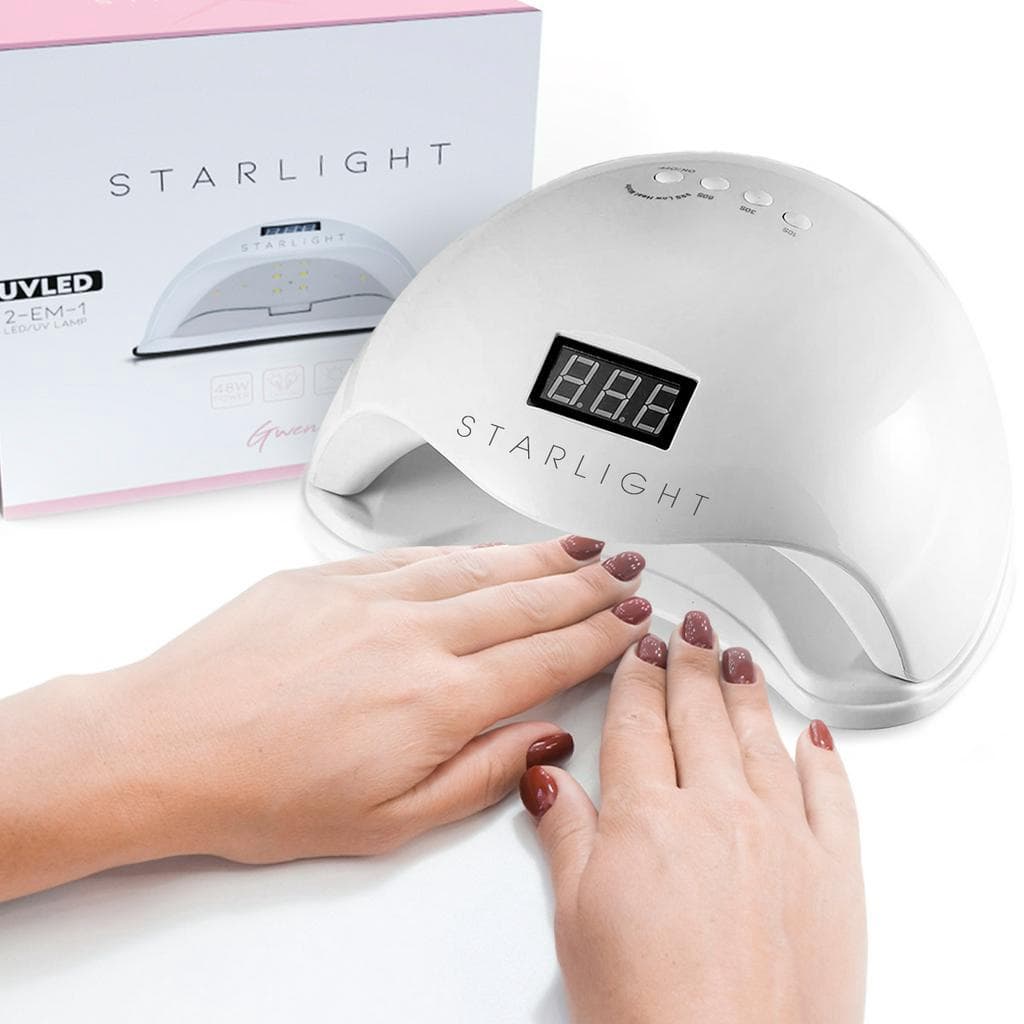 Cabine Luz Led Uv Secador Rápido De Esmalte Unhas Gel Bivolt