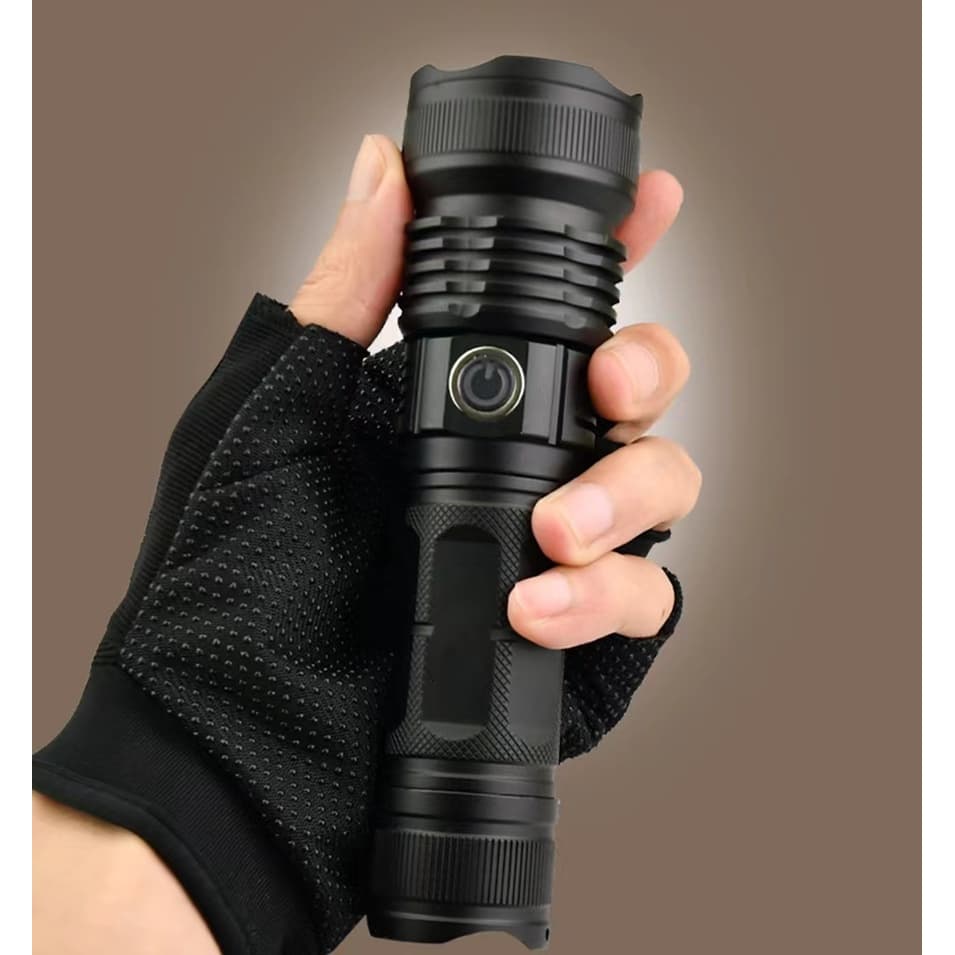 Lanterna Tatica Potente Led TG Lanterna Super Forte De Longa Alcance Mais Potente para camping pesca Recarregavel USB