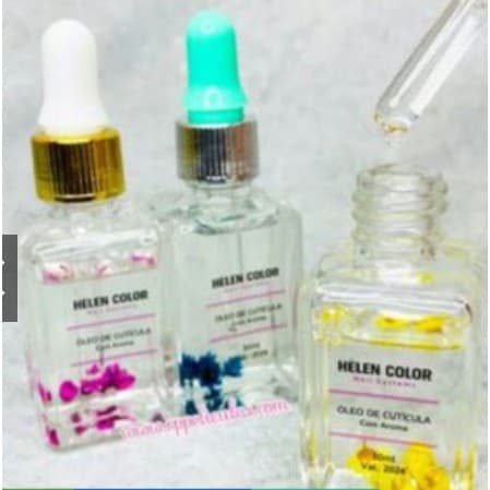 Óleo 30ml Hidratante Em Frasco Para Cutículas Unhas Manicure Gel Acrigel Porcelana Tratamento