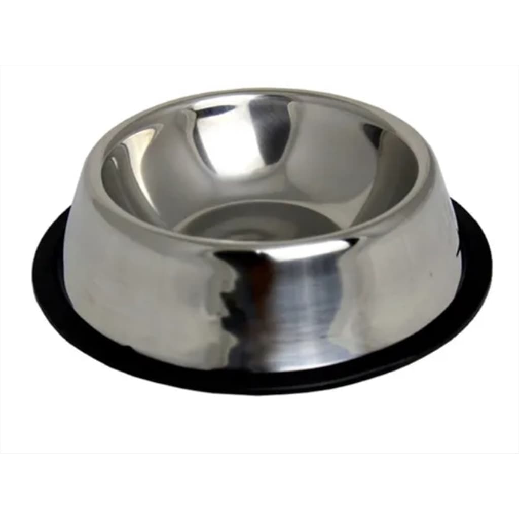 Comedouro Para Pets Meu Pet Aço Inoxidável 18 cm