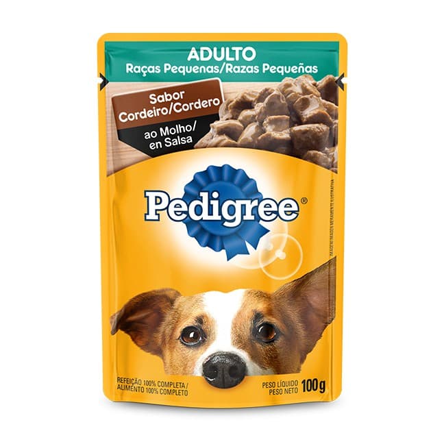 Ração Umida Sachê Pedigree para cachorros cães - 100g - Envio Rápido