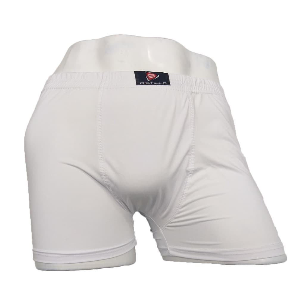 Cueca Boxer Microfibra Poliamida Branco