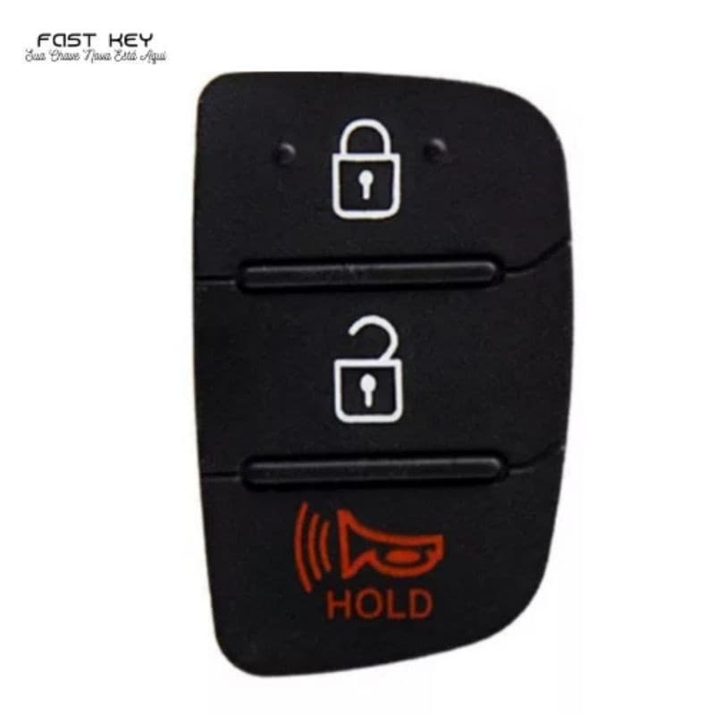 Capa Chave Canivete Hyundai Hb20 Hb20s 3 Botões - Key Pad