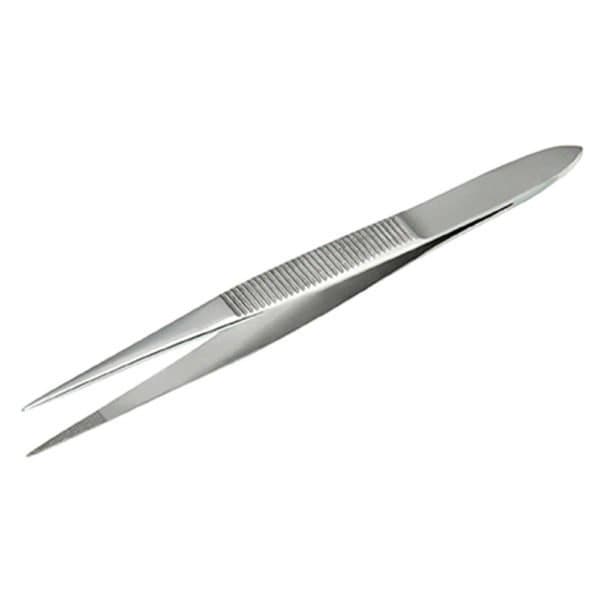 Pinça Profissional Aço Inox Ponta Fina Santa Clara